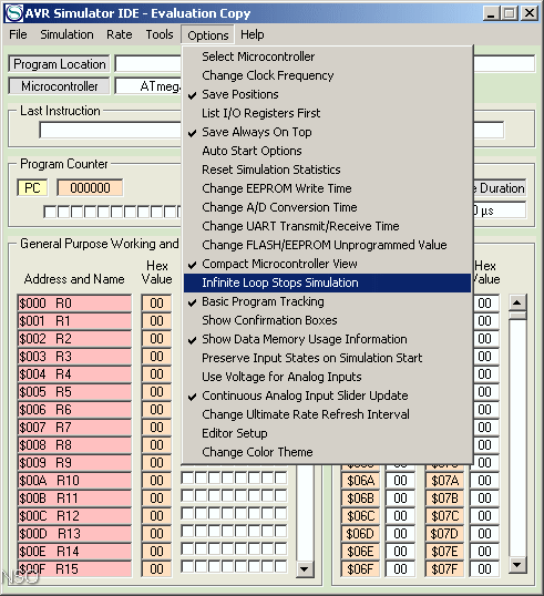 Avr simulator ide как пользоваться