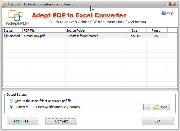 pdf to excel converter software free download