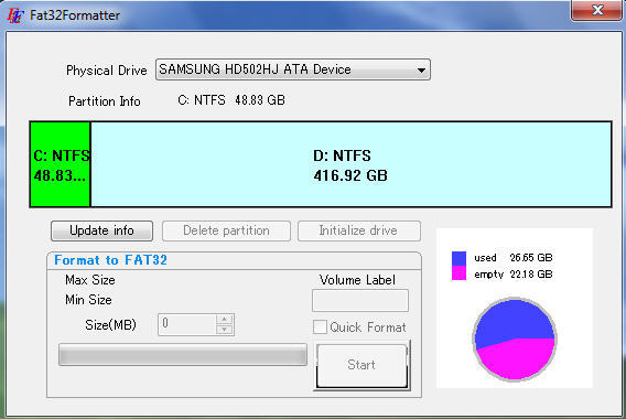 fat32 sd card formatter windows 10 free