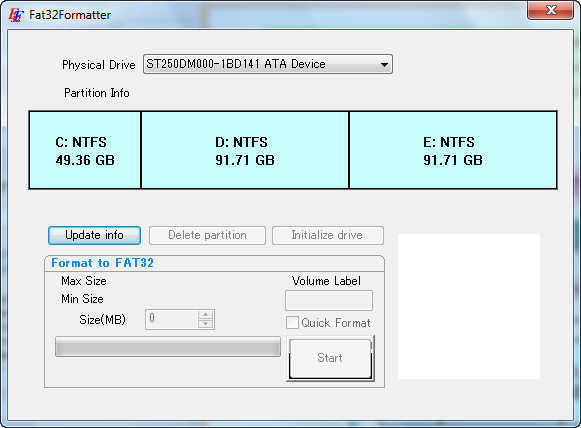 fat32 software download