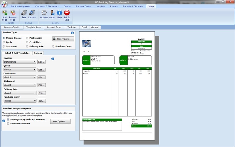 Sliq Invoicing And Quoting Download For Free Getwinpcsoft