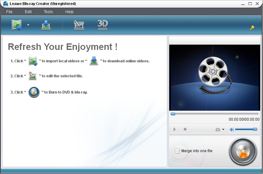 leawo blu ray creator dvd menu video frame