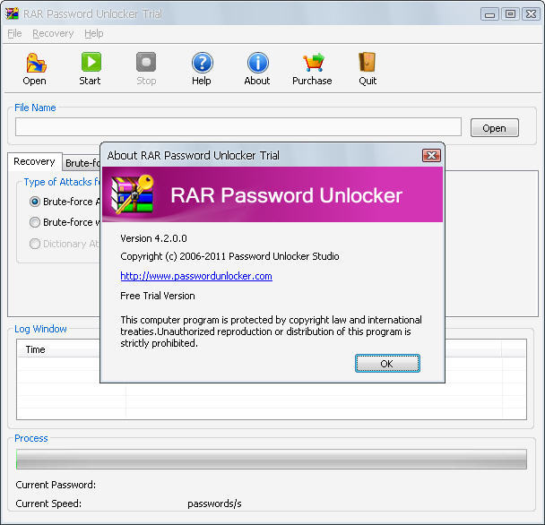 winrar password unlocker software download