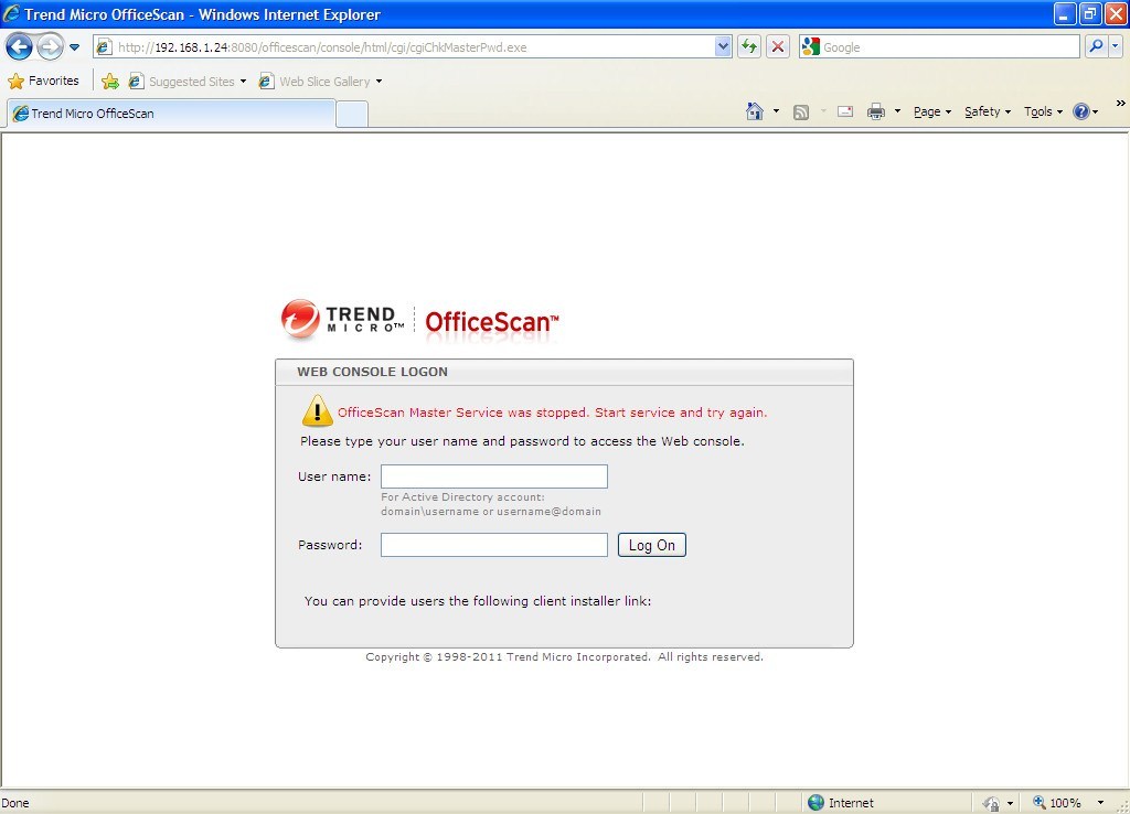 how to update trend micro officescan client manually