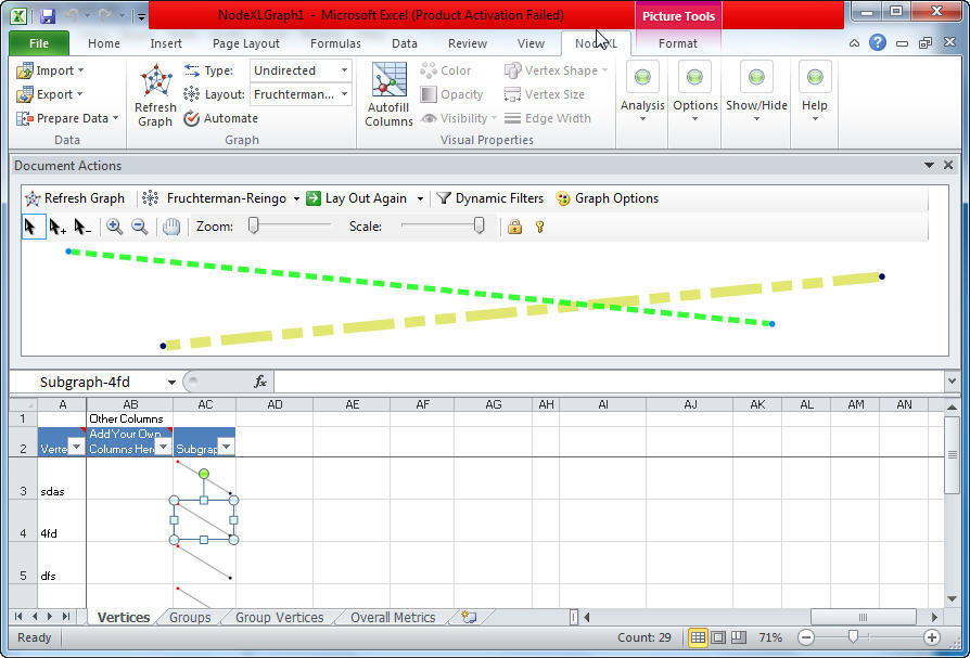 NodeXL Excel Template latest version Get best Windows software