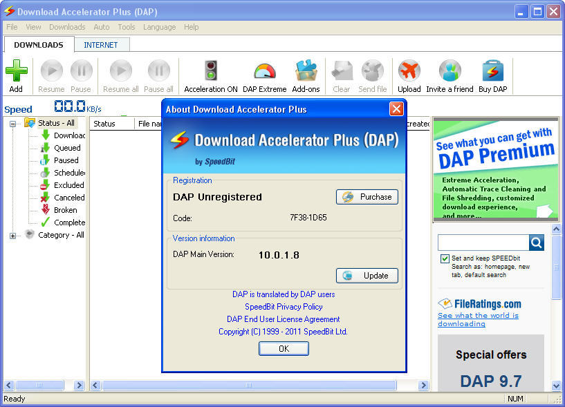 dap downloader for windows 10
