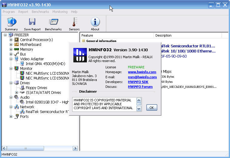 HWiNFO32 7.62 download the new version for ios