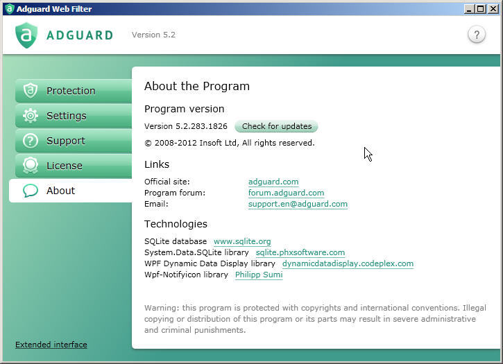 desktop adguard program
