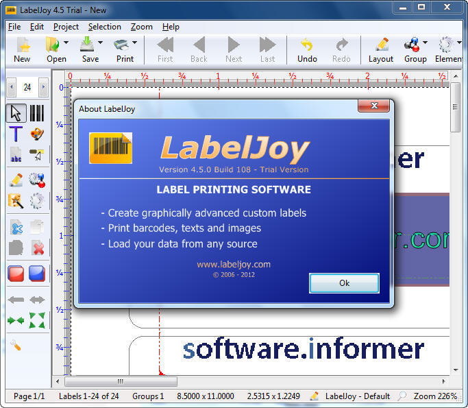 LabelJoy 6.23.07.14 for windows instal