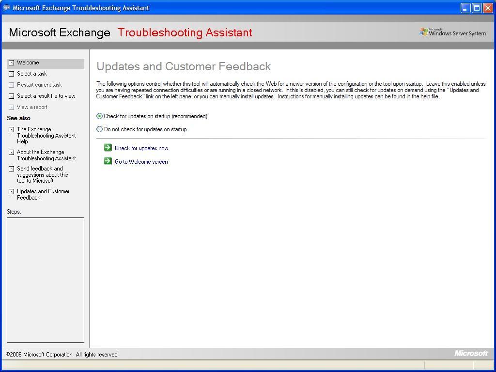 Microsoft Exchange Troubleshooting Assistant download for free