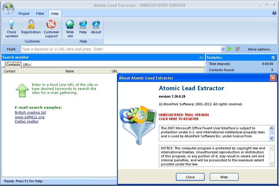 Atomic Lead Extractor Serial Key