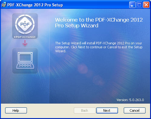 PDFXChange Pro instal