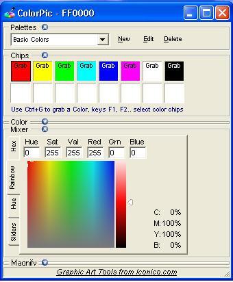 ColorPic download for free - GetWinPCSoft