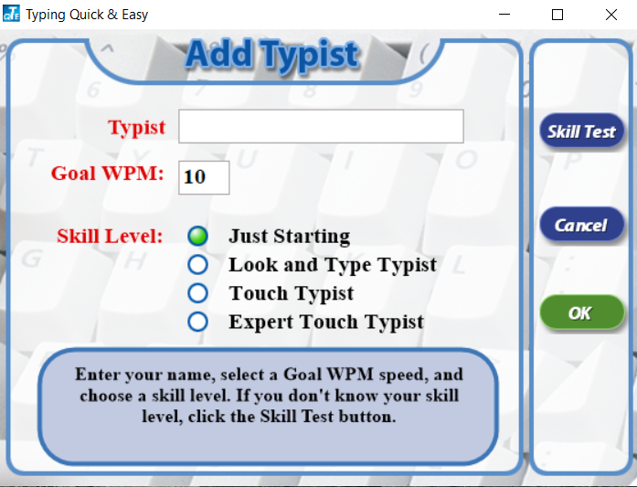 typing quick and easy activation key