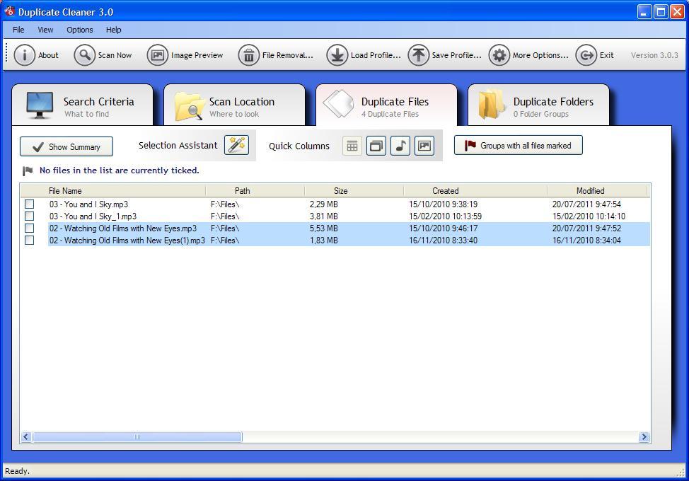 duplicate file cleaner windows 7 free