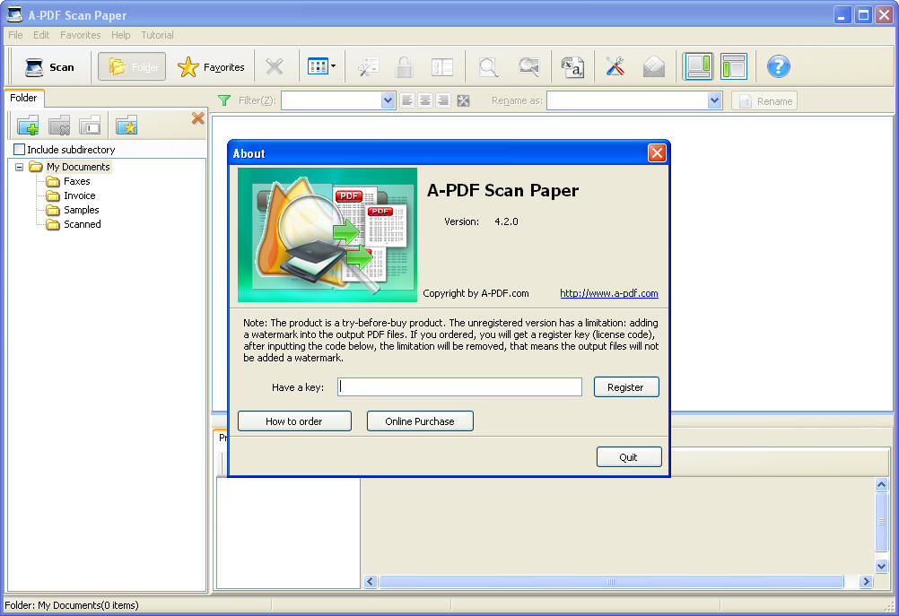 A-PDF Scan Paper latest version - Get best Windows software