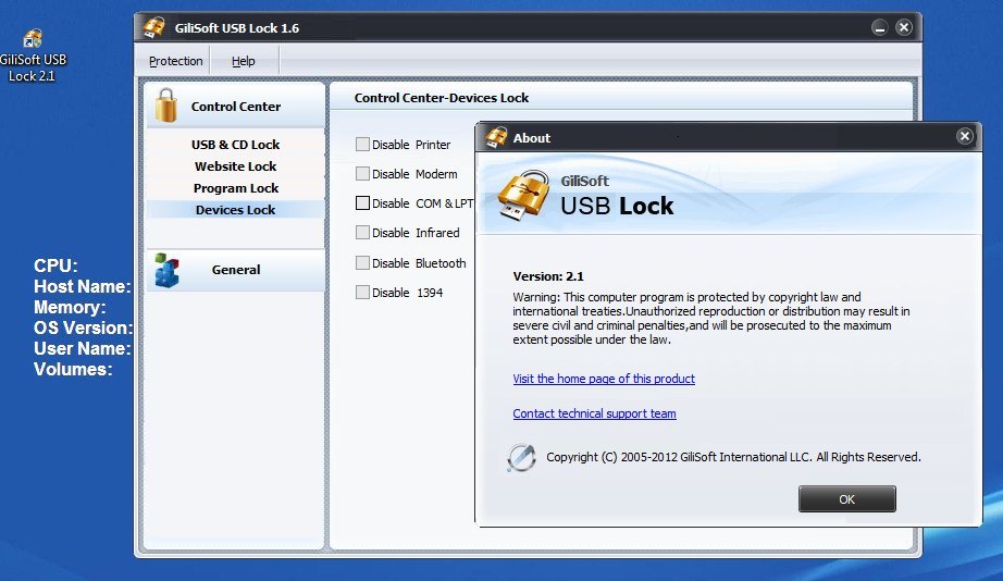 GiliSoft USB Lock 10.5 download the last version for ipod
