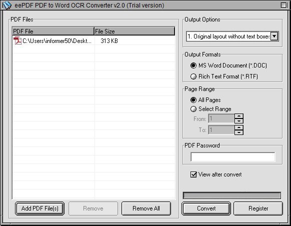 ocr converter free download pdf word