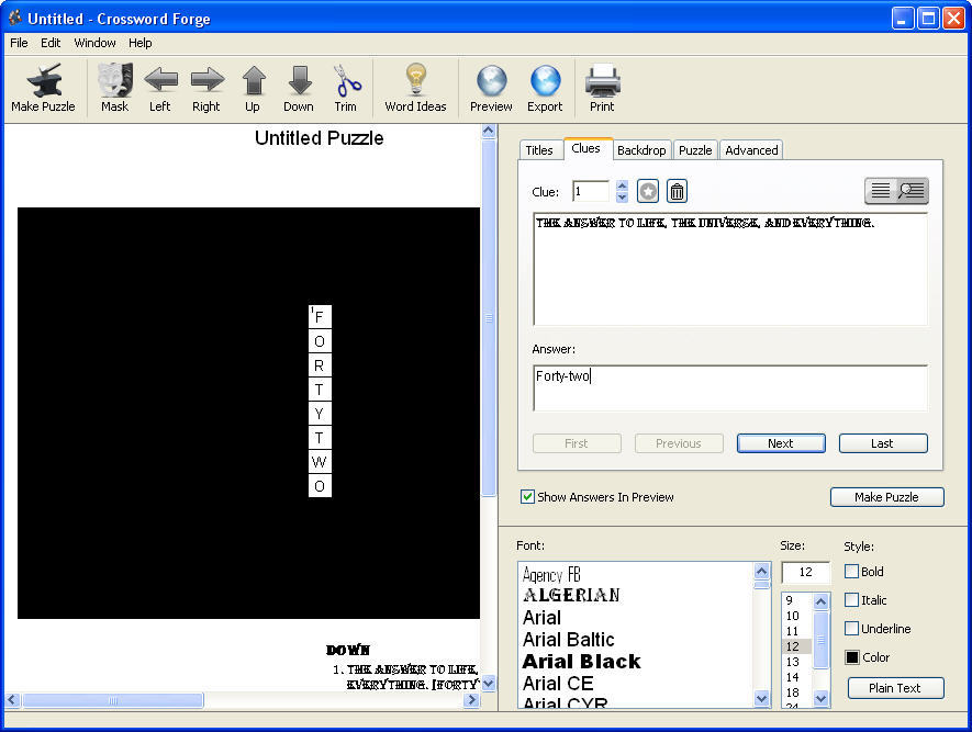 crossword forge 7.3 download