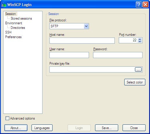 sftp client software winscp free download