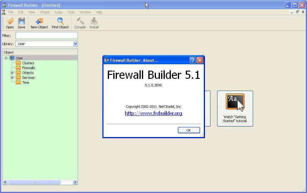 firewall builder linux