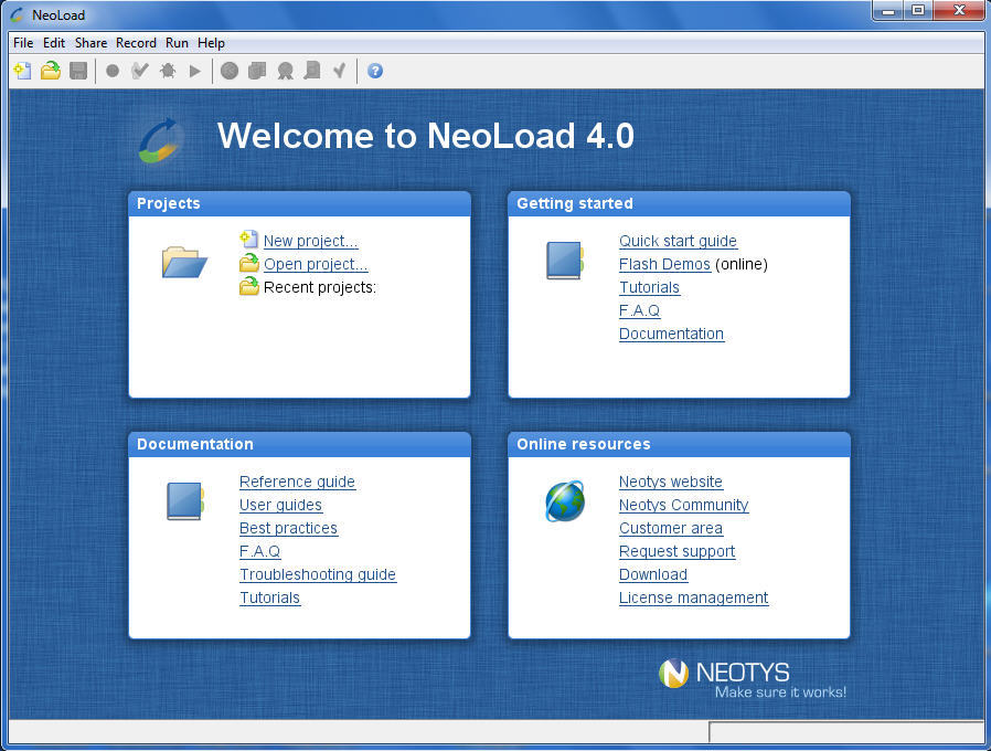 neoload support
