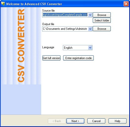 Advanced CSV Converter 7.40 instal the last version for android