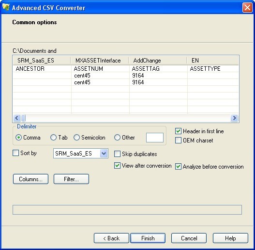 Advanced CSV Converter 7.40 download the new version for ipod