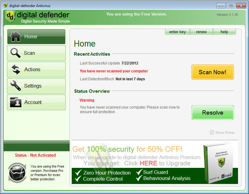 defender antivirus free