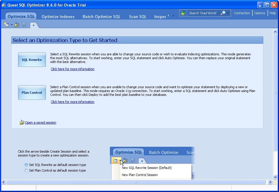 Quest sql optimizer for oracle что это