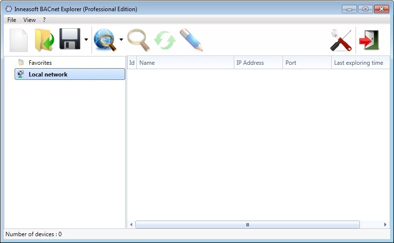 Inneasoft BACnet Explorer download for free - GetWinPCSoft