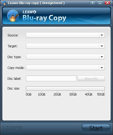 leawo blu ray copy instructions