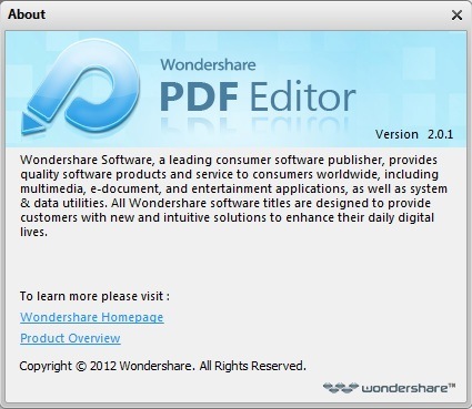 wondershare pdf editor