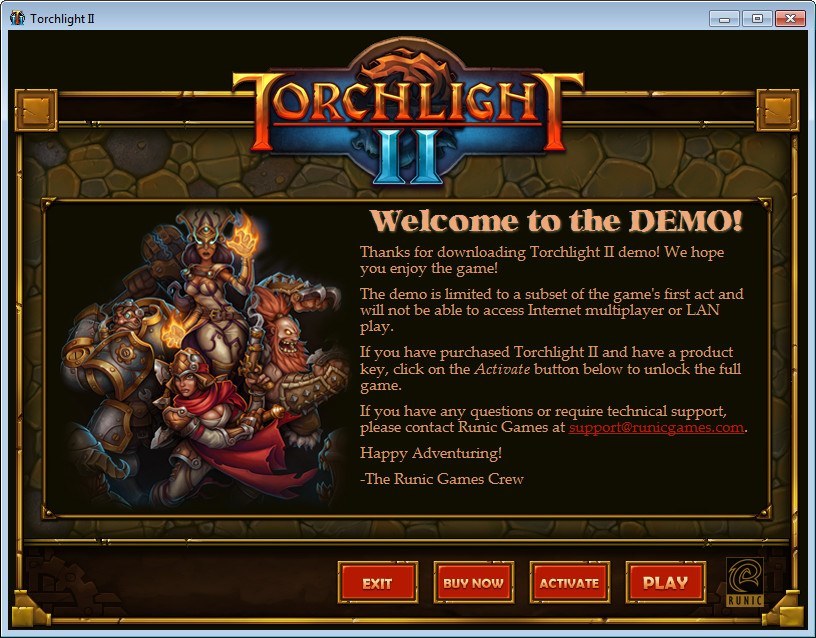 torchlight ii console experience