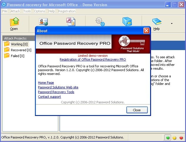 microsoft office password recovery tool
