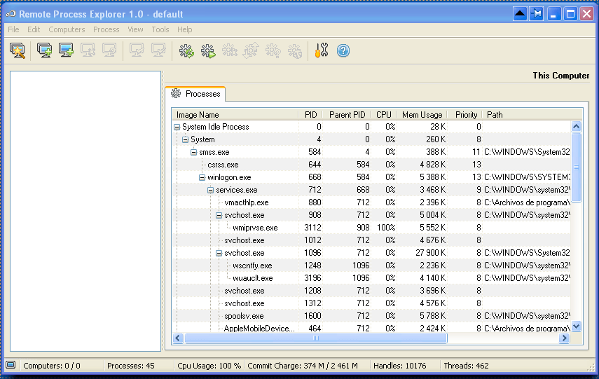 how to change size of desktop in remote utilities viewer