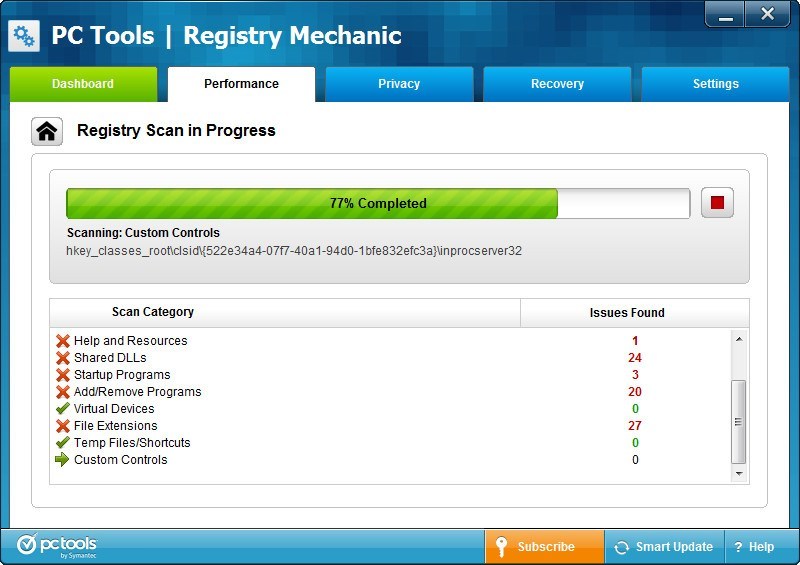 pc tools registry mechanic windows 7