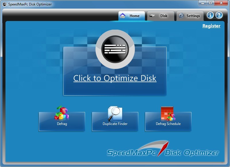 windows xp optimize disk
