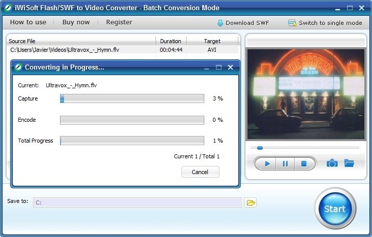 swf to video converter free