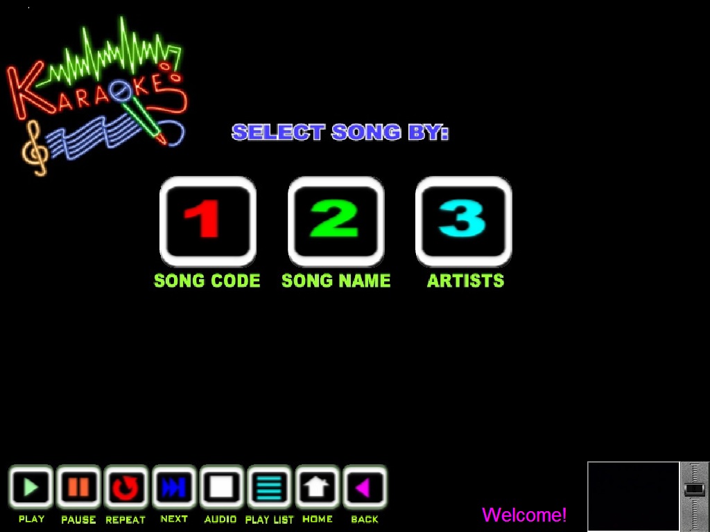 Karaoke Player для ПК. Windows XP караоке аппарат. Song code.