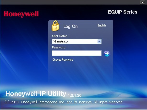 honeywell ip utility tool