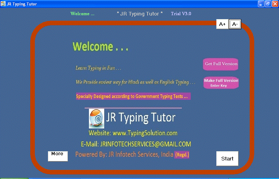 jr typing tutor 9.41 activation key