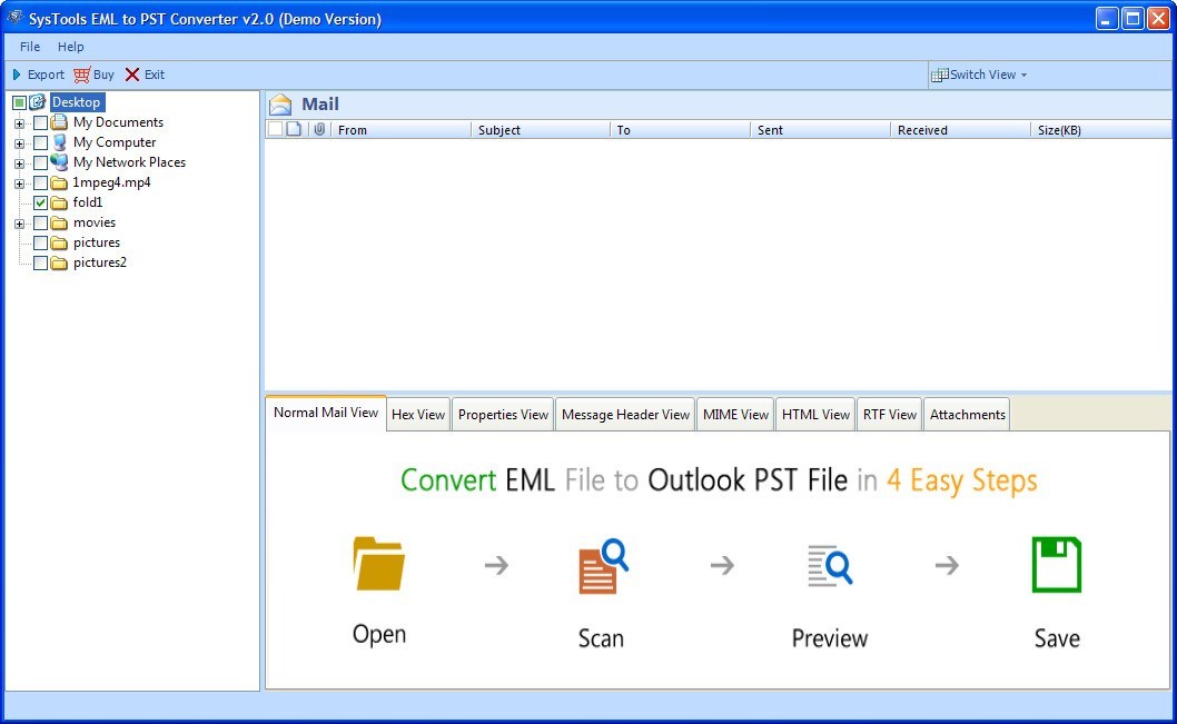 freeware microsoft mail convert to pst