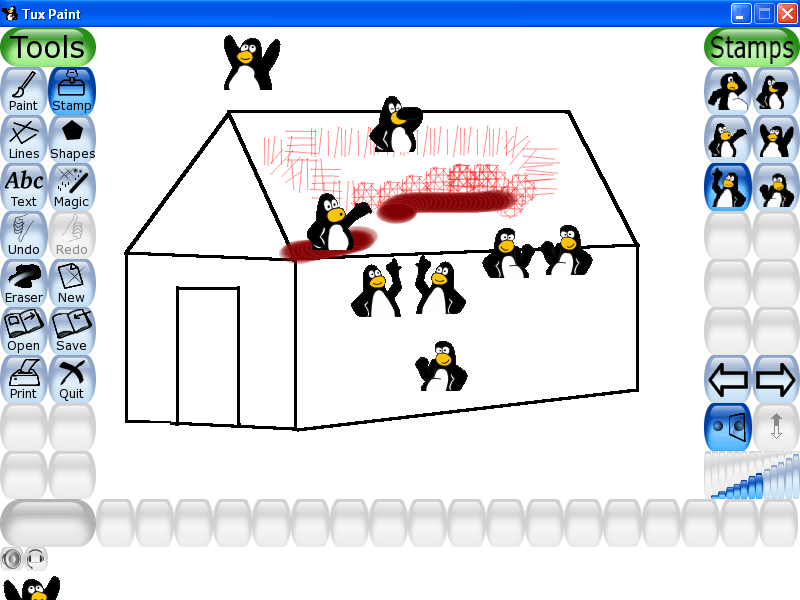 tux paint free game online