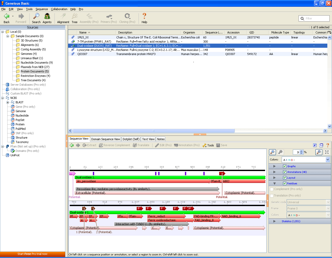 geneious convert sequencher spf file