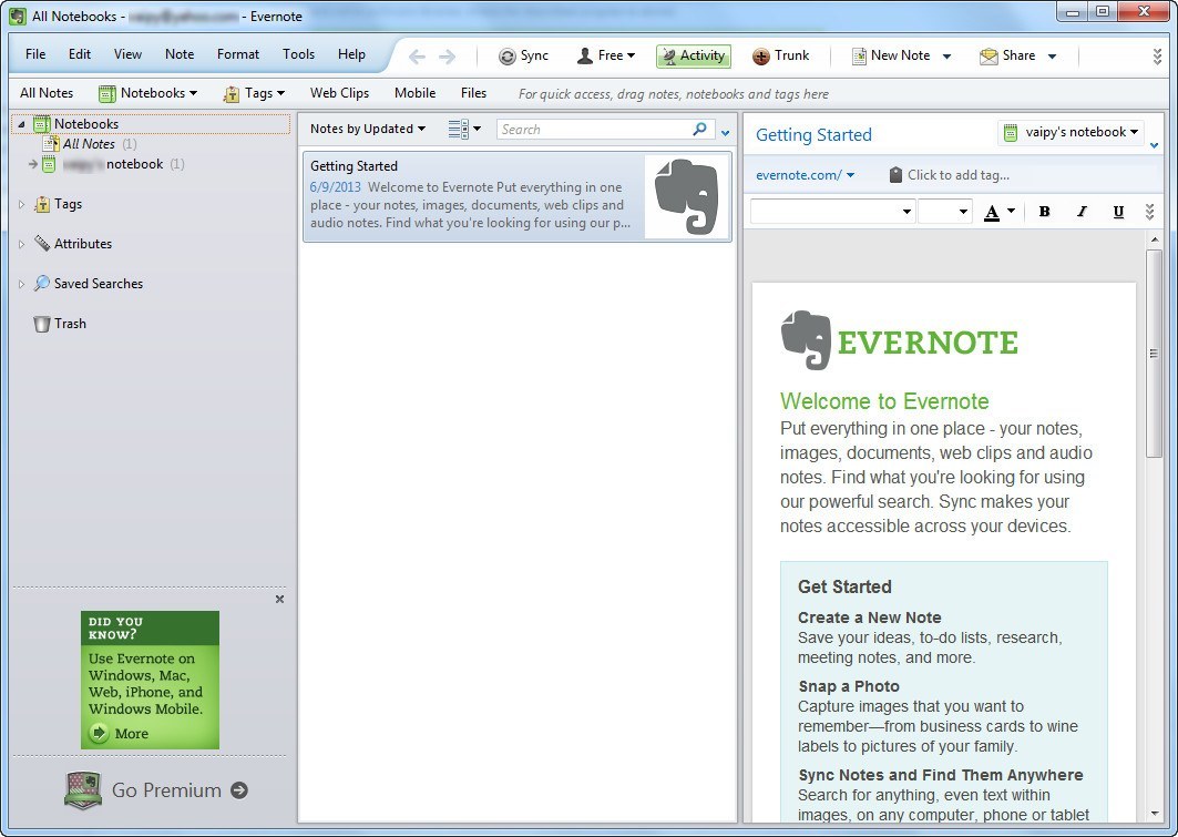 evernote for pc download