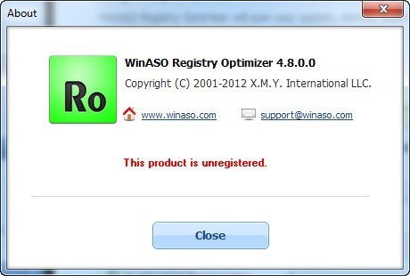 what is winaso registry optimizer