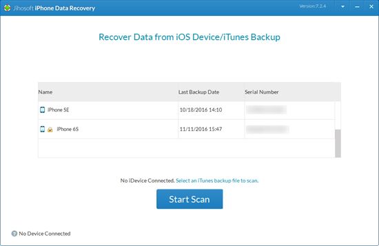 jihosoft iphone data recovery registration key