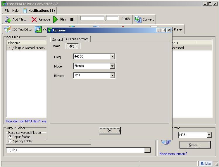 converter m4a to mp3 free download