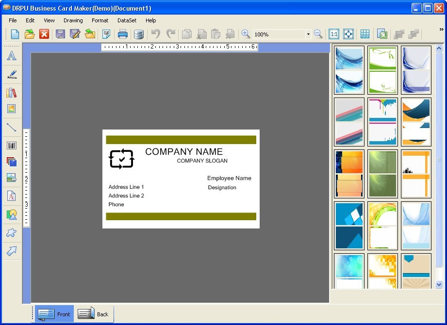 Business Card Designer 5.21 + Pro instal the last version for ipod